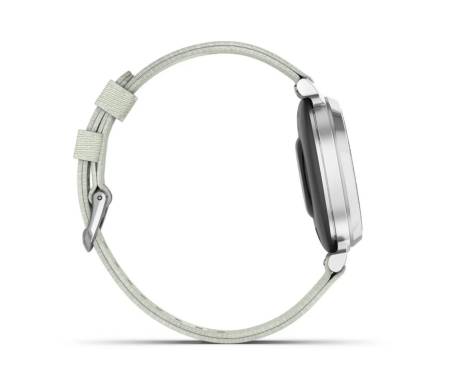 Смарт-годинник Garmin Lily 2 Classic Silver with Sage Gray Nylon Band (010-02839-15)