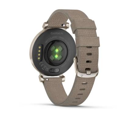 Смарт-годинник Garmin Lily 2 Classic Cream Gold with Coffee Nylon Band (010-02839-14)