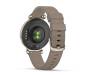 Смарт-годинник Garmin Lily 2 Classic Cream Gold with Coffee Nylon Band (010-02839-14)