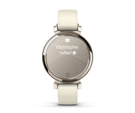 Смарт-годинник Garmin Lily 2 Cream Gold with Coconut Silicone Band (010-02839-00)