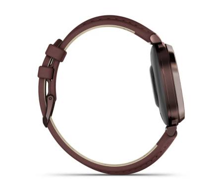 Смарт-часы Garmin Lily 2 Classic Dark Bronze with Mulberry Leather Band (010-02839-03)