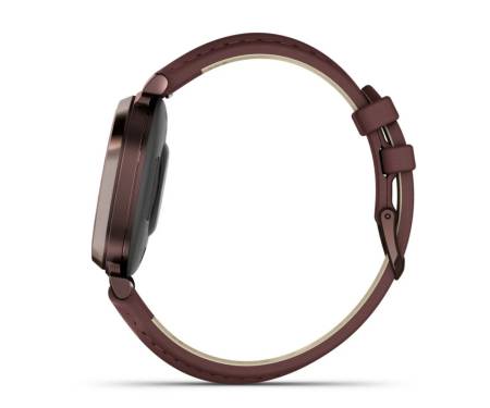 Смарт-часы Garmin Lily 2 Classic Dark Bronze with Mulberry Leather Band (010-02839-03)
