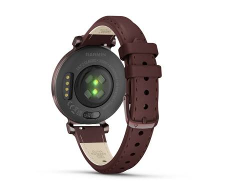 Смарт-часы Garmin Lily 2 Classic Dark Bronze with Mulberry Leather Band (010-02839-03)