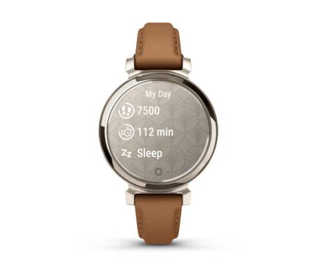 Смарт-часы Garmin Lily 2 Classic Cream Gold with Tan Leather Band (010-02839-02)