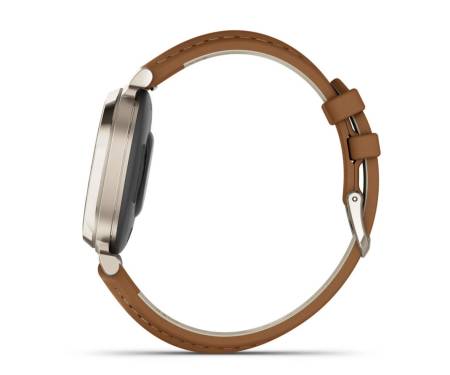 Смарт-часы Garmin Lily 2 Classic Cream Gold with Tan Leather Band (010-02839-02)
