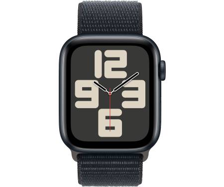 Apple Watch SE 2 GPS + Cellular 44mm Midnight Aluminum Case w. Midnight Sport Loop (MRHA3) 2