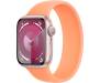Apple Watch Series 9 GPS 41mm Pink Case (MR9N3) with Orange Sorbet Solo Loop Size 3 (MTAX3) 1