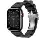 Apple Watch Hermes Series 9 GPS + LTE 45mm Space Black S. Steel Case w. Noir Kilim S. Tour (MRQQ3+MTHX3) 1