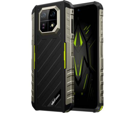 Мобільний телефон Ulefone Armor 22 8/256Gb Black Green (6937748735601)