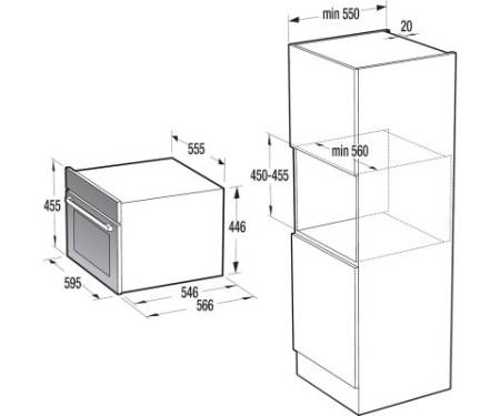 Духова шафа Gorenje BCM4547DG