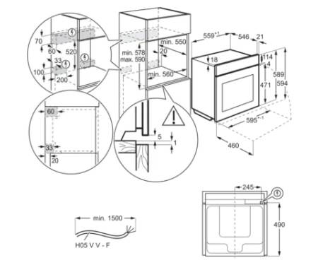 Духова шафа Electrolux KOEAP31WT