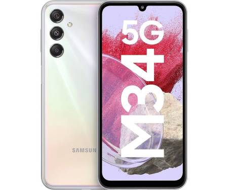 Смартфон Samsung Galaxy M34 5G 8/128GB Prism Silver (SM-M346B)