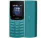 Мобильный телефон Nokia 105 SS 2023 Cyan (1GF019EPG6C01)