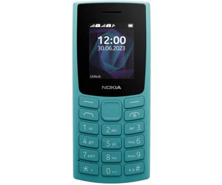 Мобильный телефон Nokia 105 SS 2023 Cyan (1GF019EPG6C01)
