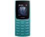 Мобильный телефон Nokia 105 SS 2023 Cyan (1GF019EPG6C01)