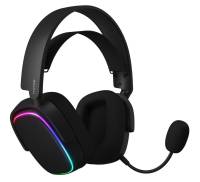 Наушники HATOR Phoenix Wireless RGB Tri-mode Black (HTA-870)