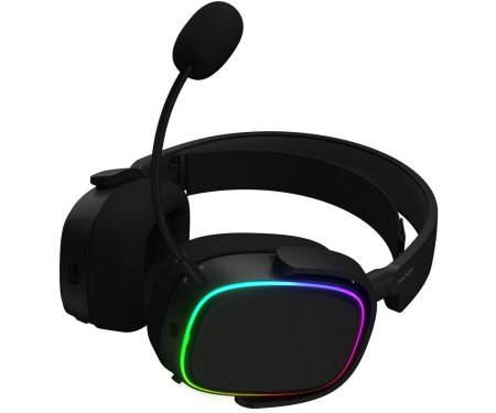 Наушники HATOR Phoenix Wireless RGB Tri-mode Black (HTA-870)