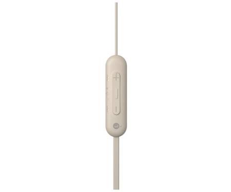 Наушники Sony WI-C100 Beige (WIC100C.CE7) 3