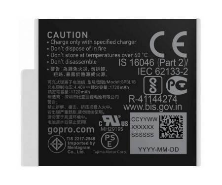 Зарядное устройство GoPro Enduro Battery (ADBAT-011)