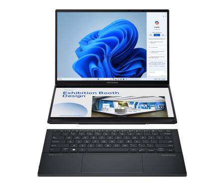 Ноутбук ASUS Zenbook DUO (2024) UX8406 Inkwell Gray (90NB12U1-M008Z0) 2