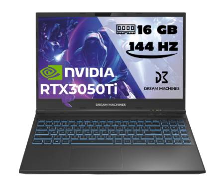 Ноутбук Dream Machines RG3050Ti-15 (RG3050TI-15UA38)