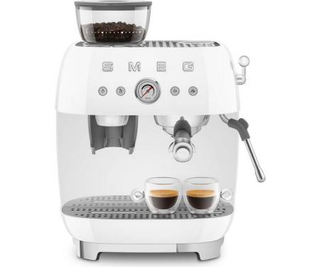 Рожковая кофеварка эспрессо SMEG EGF03WHEU