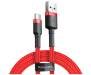 Кабель Baseus Cafule Cable USB for Type-C 3 A 1 м Red (CATKLF-B09) 1