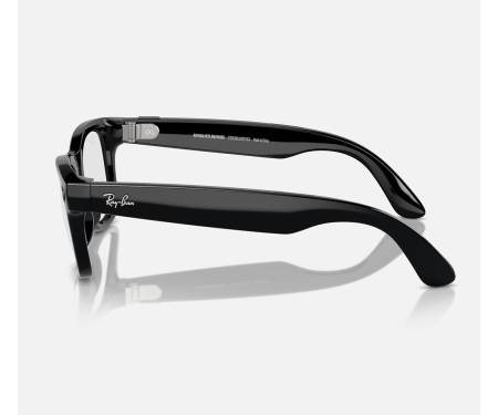 Смарт-окуляри Meta Wayfarer Shiny Black Frame Clear Lenses (RW4006 601/SB 50-22) 2