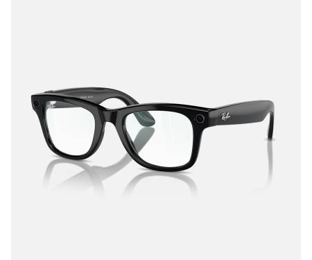 Смарт-окуляри Meta Wayfarer Shiny Black Frame Clear Lenses (RW4006 601/SB 50-22) 1