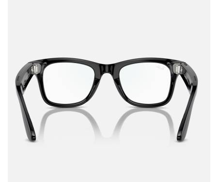 Смарт-окуляри Meta Wayfarer Shiny Black Frame Clear Lenses (RW4006 601/SB 50-22) 5