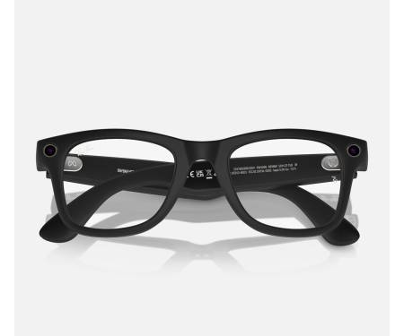 Смарт-окуляри Meta Wayfarer Standard Matte Black/Clear to G-15 Green Transitions (RW4006 601SM1 50-22) 5