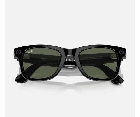 Смарт-очки Meta Wayfarer Shiny Black Frame Green Lenses (RW4006 601/71 50-22) 4