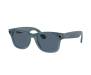 Смарт-очки Meta Matte Black Matte Jeans Transparent, Polarized Dusty Blue 1