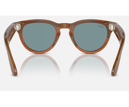 Смарт-очки Meta Headliner Shiny Caramel Transparent Frame/Teal Blue Lenses RW4009 670680 50-23 3