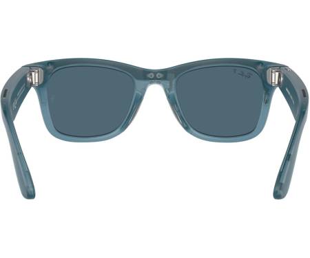 Смарт-окуляри Meta Wayfarer Matte Jeans Frame Dusty Blue Lenses (RW4006 67552V 50-22) 4