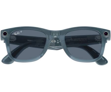 Смарт-окуляри Meta Wayfarer Matte Jeans Frame Dusty Blue Lenses (RW4006 67552V 50-22) 6