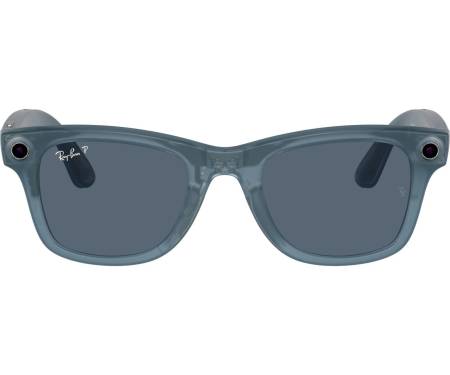Смарт-окуляри Meta Wayfarer Matte Jeans Frame Dusty Blue Lenses (RW4006 67552V 50-22) 5