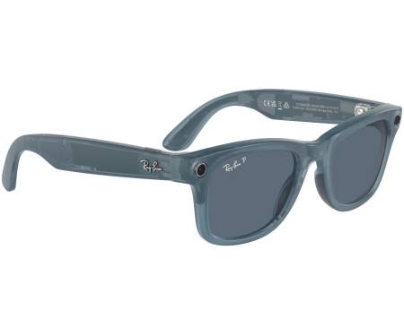 Смарт-окуляри Meta Wayfarer Matte Jeans Frame Dusty Blue Lenses (RW4006 67552V 50-22) 3