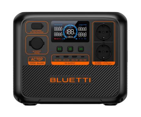 Зарядная станция Bluetti AC70P 864Wh 1000W