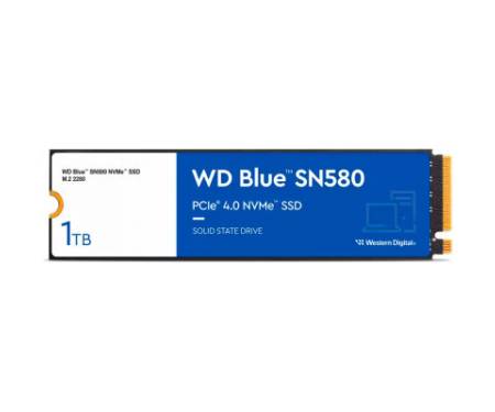 Накопичувач SSD M.2 2280 1TB SN580 Blue WD (WDS100T3B0E)