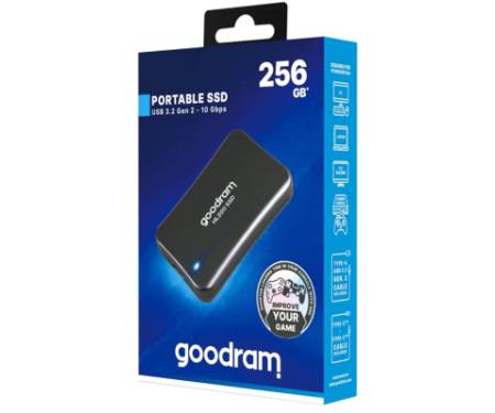 Накопичувач SSD USB 3.2 256GB HL200 Goodram (SSDPR-HL200-256)