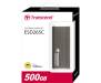 Накопичувач SSD USB-C 500GB Transcend (TS500GESD265C)