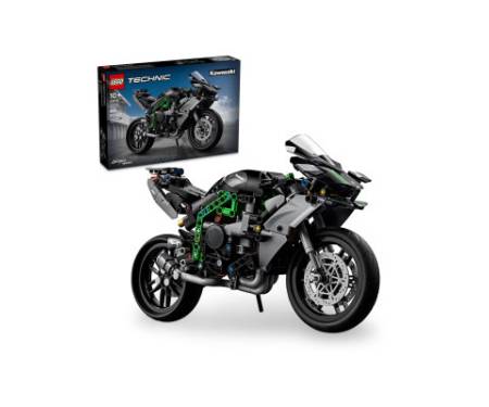 Конструктор LEGO Technic Мотоцикл Kawasaki Ninja H2R 643 деталі (42170)