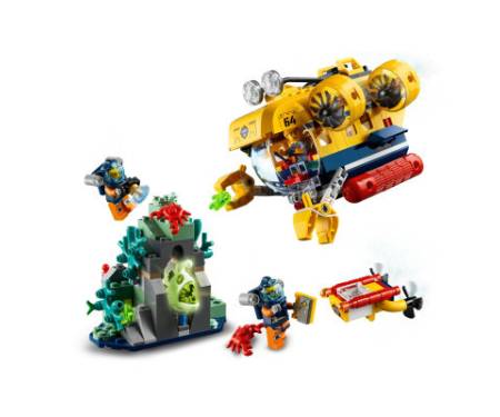 Конструктор LEGO Океан: дослідницький підводний човен (60264)