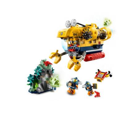 Конструктор LEGO Океан: дослідницький підводний човен (60264)