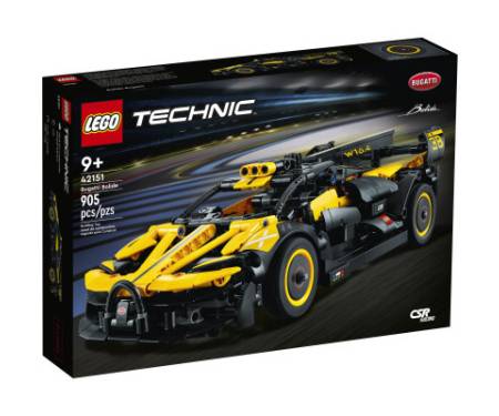 Конструктор LEGO Technic Bugatti Bolide 905 деталей (42151)