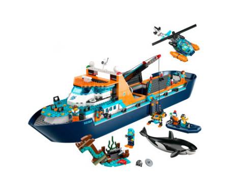 Конструктор LEGO City Арктичний дослідницький корабель 815 деталей (60368)