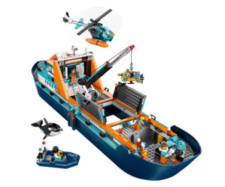 Конструктор LEGO City Арктичний дослідницький корабель 815 деталей (60368)