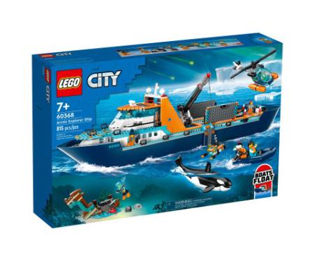 Конструктор LEGO City Арктичний дослідницький корабель 815 деталей (60368)