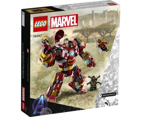 Конструктор LEGO Super Heroes Халкбастер: битва за Ваканду 385 деталей (76247)